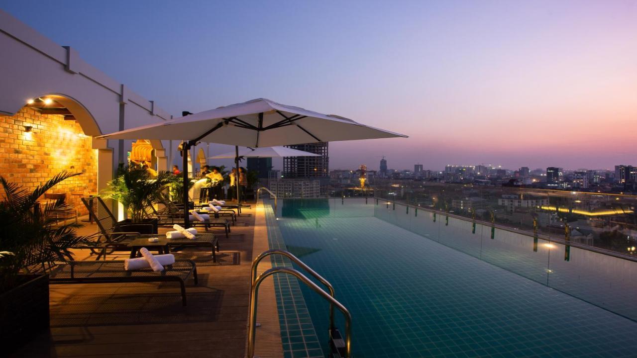 Tk View Hotel & Apartment Phnom Penh Bagian luar foto
