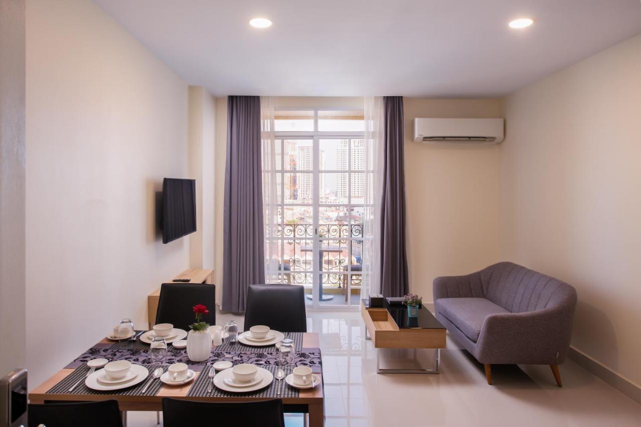Tk View Hotel & Apartment Phnom Penh Bagian luar foto