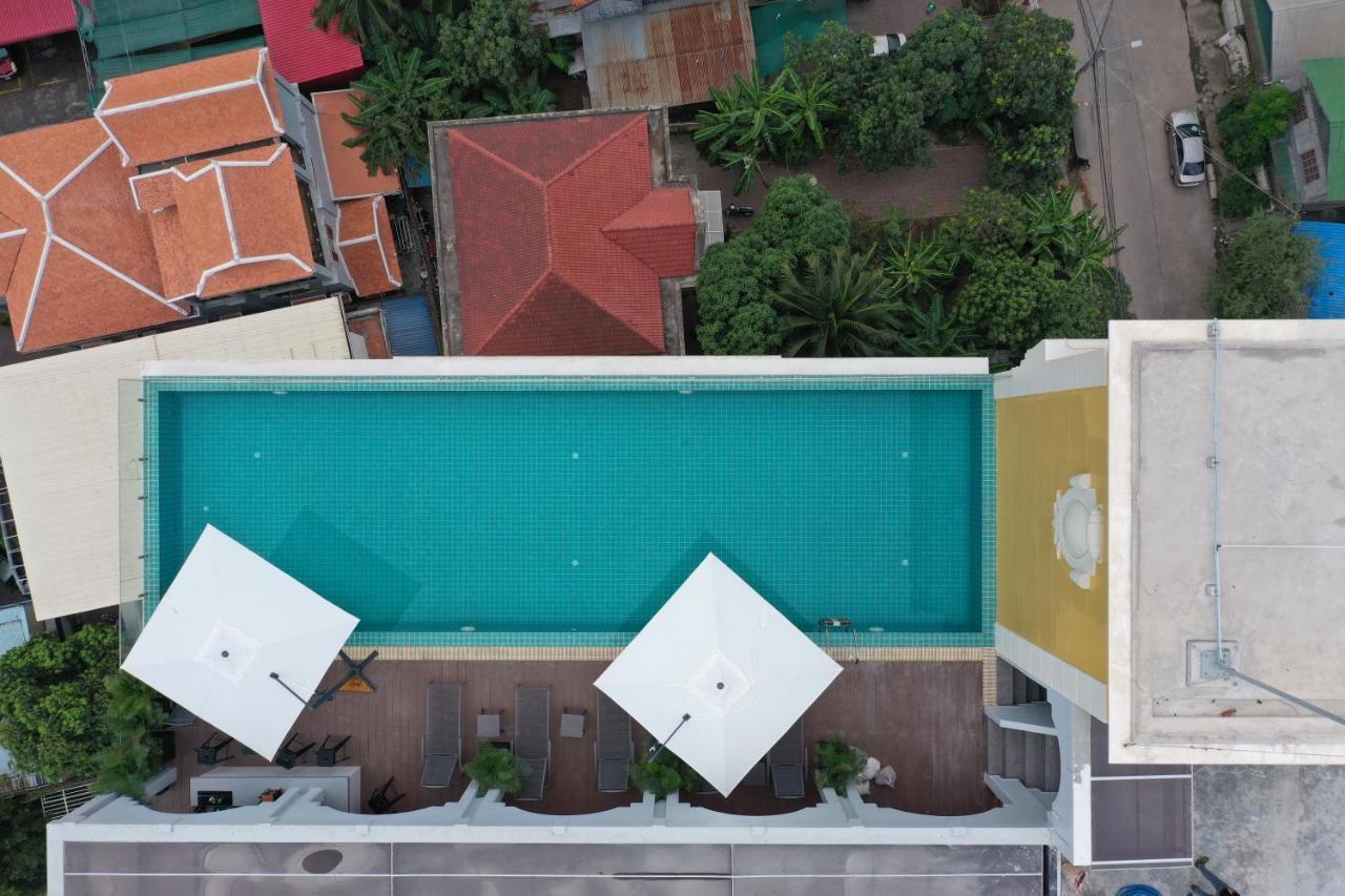 Tk View Hotel & Apartment Phnom Penh Bagian luar foto