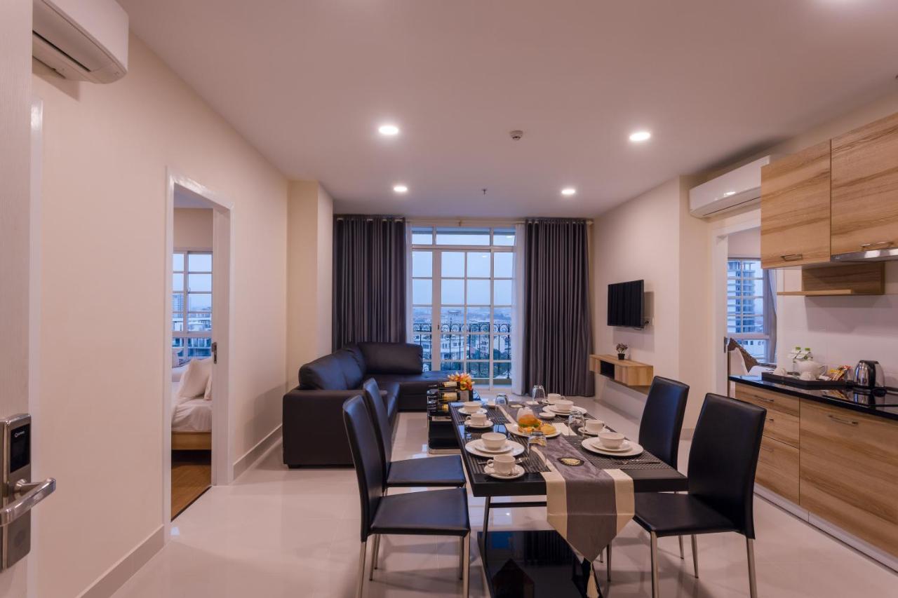 Tk View Hotel & Apartment Phnom Penh Bagian luar foto